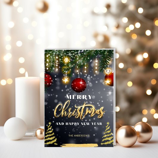 Sparkle Christmas Karte