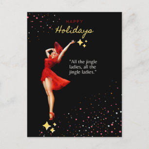 Sparkle Christmas Postkarte
