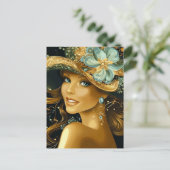 SPARKLE COUTURE #1 POSTKARTE (Stehend Vorderseite)