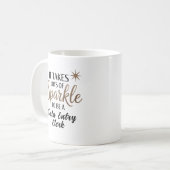 Sparkle-Data-Entry-Clerk Kaffeetasse (Vorderseite Links)