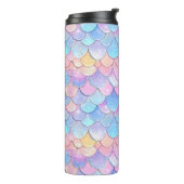 Sparkle Delicate Pastel Scales Thermosbecher (Nach links gedreht)