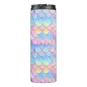 Sparkle Delicate Pastel Scales Thermosbecher (Rückseite)