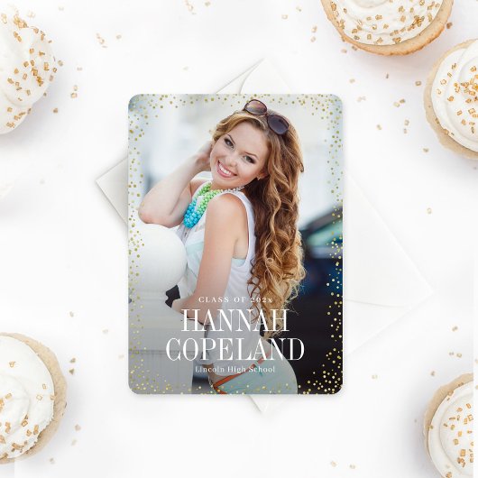 Sparkle Delight Abschluss Einladung