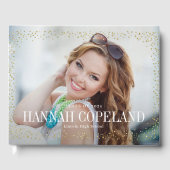 Sparkle Delight Graduation Party Gästebuch (Vorderseite)