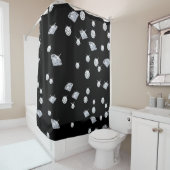 Sparkle Diamonds Duschvorhang (Beispiel)