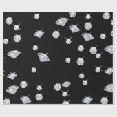 Sparkle Diamonds Geschenkpapier (Flach)