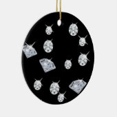 Sparkle Diamonds Keramik Ornament (Rechts)