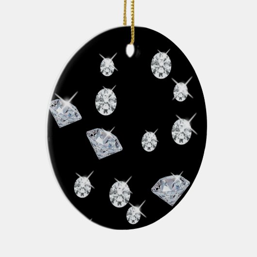 Sparkle Diamonds Keramik Ornament (Rechts)