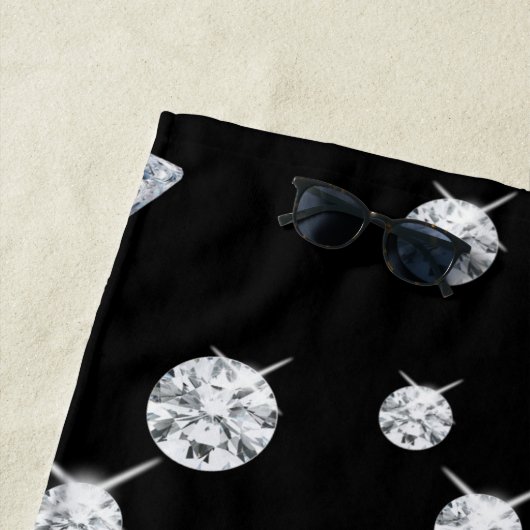 Sparkle Diamonds Strandtuch (Beispiel)
