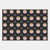 Sparkle Die Tiny Chi | Benutzerdefiniertes 2-Foto- Geschenkpapier Set (Vorderseite 2)