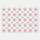 Sparkle Die Tiny Chi | Benutzerdefiniertes 2-Foto- Geschenkpapier Set (Vorderseite)