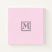 Sparkle Die Tiny Chi | Dog Lover Monogram Glam Notizblock (Rückseite)