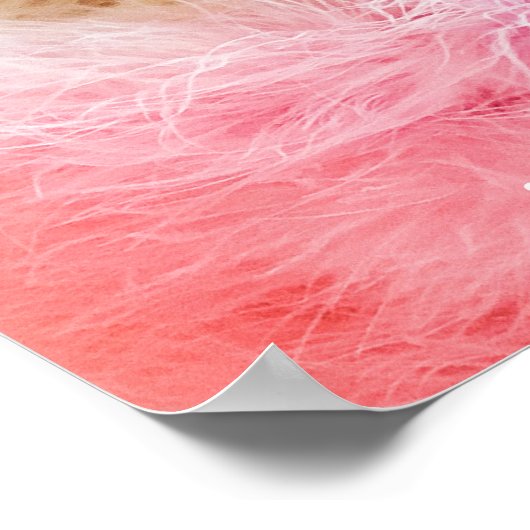 Sparkle Die Tiny Chi | Hund Lover Personalisiert G Poster (Ecke)