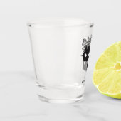 SPARKLE ein Paar Maskerade Masken Schnapsglas (Links)