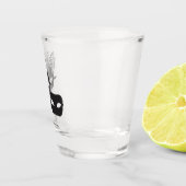 SPARKLE ein Paar Maskerade Masken Schnapsglas (Rechts)