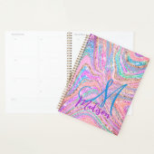 Sparkle Einicorn-Regenbogen, gürtelig marmorierte  Planer (Anzeige)