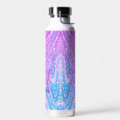 Sparkle Einicorn-Regenbogen, gürtelige Marmorkunst Trinkflasche (Links)