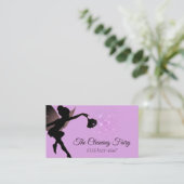 Sparkle Fairy Maid House Clearing Services Visitenkarte (Stehend Vorderseite)