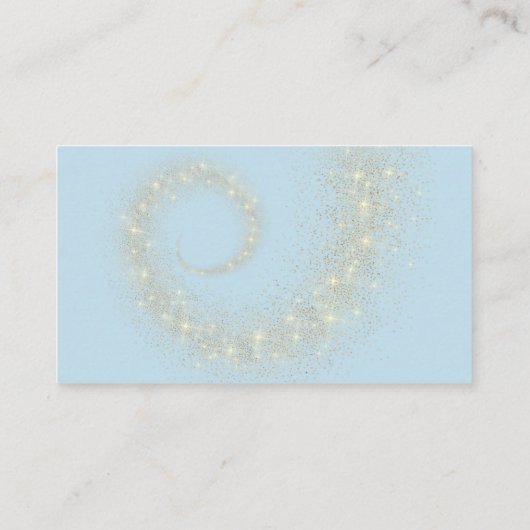 Sparkle Fairy Maid House Reinigungsdienste Visitenkarte (Rückseite)