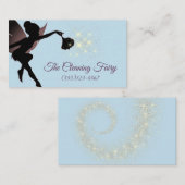 Sparkle Fairy Maid House Reinigungsdienste Visitenkarte (Vorne/Hinten)