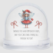 Sparkle Fairy with Ornament  Schneekugeln (Rückseite)