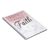 Sparkle Faith - Notebook Notizblock (Rechte Seite)