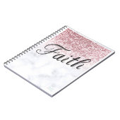 Sparkle Faith - Notebook Notizblock (Linke Seite)