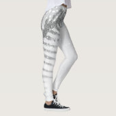 Sparkle Feather Winter Holiday Leggings (Rechts)