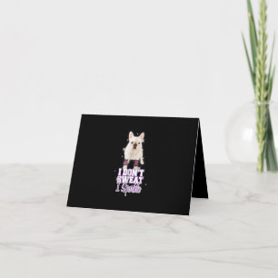 Sparkle Französischer Bulldog für Hund Lover Mama  Karte