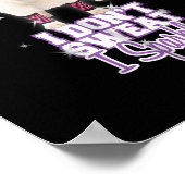 Sparkle Französischer Bulldog für Hund Lover Mama  Poster (Ecke)