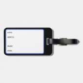 Sparkle Gepäckanhänger (Rückseite horizontal)