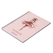 Sparkle Girl in Dress Notizblock (Linke Seite)