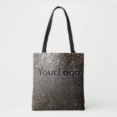 Sparkle Glam Company Business-Logo für Black Glitz Tasche (Vorderseite)