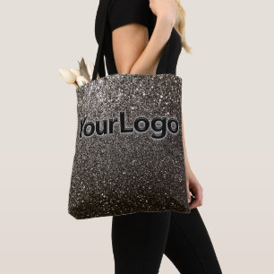 Sparkle Glam Company Business-Logo für Black Glitz Tasche