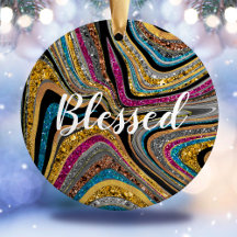 Sparkle Glam glänzende, geistliche Marmorkunst