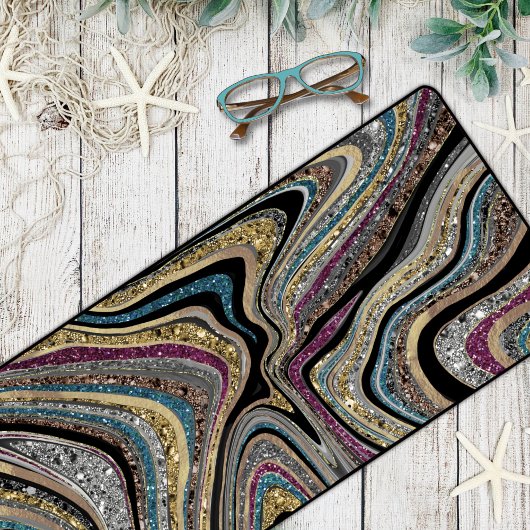 Sparkle Glam glänzende, geistliche Marmorkunst Schreibtischunterlage