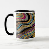 Sparkle Glam glänzende, geistliche Marmorkunst Tasse (Links)