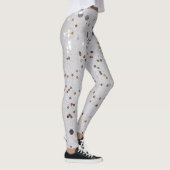 Sparkle Glam Glitzer, gürtelgrau Leggings (Rechts)