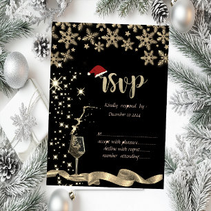 Sparkle, Glas, Schneeflocken Weihnachten UAWG Einladung