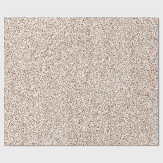 Sparkle Glitz Blush Pink Glitzer      Geschenkpapier (Flach)