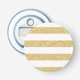 Sparkle Glitzer Look Streifen Magnet Flaschenöffne Flaschenöffner