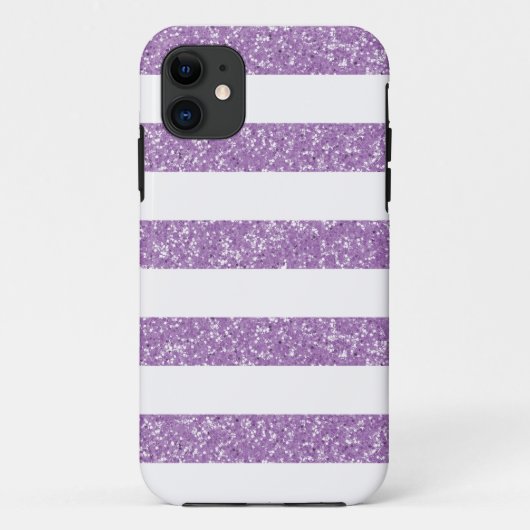 Sparkle Glitzer Look Stripes iPhone 5 BT Fall Case-Mate iPhone Hülle (Rückseite)