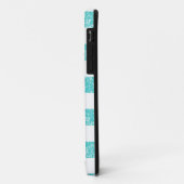 Sparkle Glitzer Look Stripes iPhone 5 BT Fall Case-Mate iPhone Hülle (Hinten/Links)