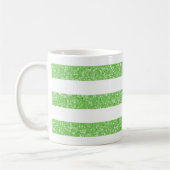Sparkle Glitzer Look Stripes Tasse (Links)