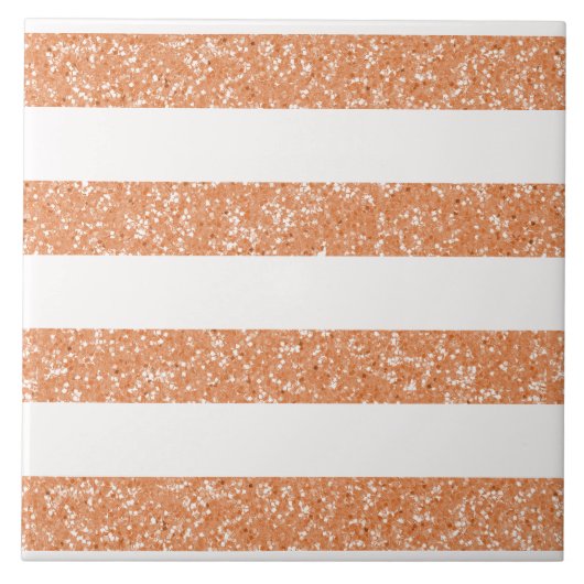 Sparkle Glitzer Look Stripes Tile Fliese (Vorderseite)
