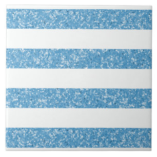 Sparkle Glitzer Look Stripes Tile Fliese