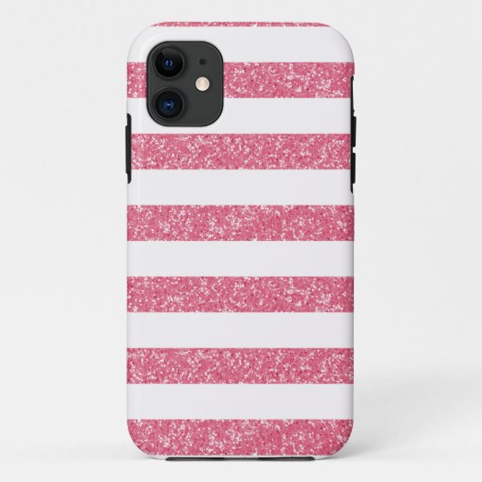 Sparkle Glitzer Stripes iPhone 5 Tough Xtreme Case (Rückseite)