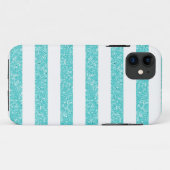 Sparkle Glitzer Stripes iPhone 5 Tough Xtreme Case (Rückseite (Horizontal))