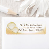 Sparkle Gold Seashell Beach Starfish (Insitu)