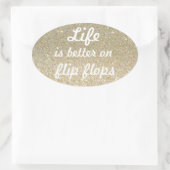 sparkle koffer sticker (Tasche)